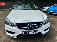USED 2015 15 MERCEDES-BENZ E CLASS 3.0 E350 V6 BlueTEC AMG Night Edition (Premium Plus) Saloon 4dr Diesel G-Tronic+ Euro 6 (s/s) (258 ps) GREAT SPEC! LOW MILES!