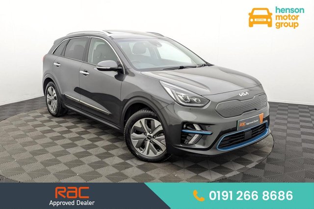 2022 22 KIA NIRO 64kWh 4+ SUV 5dr Electric Auto (201 bhp) Car Play, Sun Roof, Camera