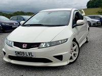 USED 2009 09 HONDA CIVIC 2.0 i-VTEC Type R Championship White Hatchback 3dr Petrol Manual (215 g/km, 197 bhp) 
