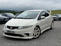 USED 2009 09 HONDA CIVIC 2.0 i-VTEC Type R Championship White Hatchback 3dr Petrol Manual (215 g/km, 197 bhp) 