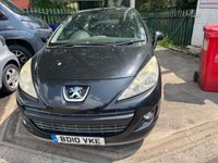 USED 2010 10 PEUGEOT 207 CC 1.6 VTi Allure Convertible 2dr Petrol Manual Euro 5 (120 ps) 
