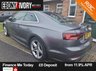 USED 2017 17 AUDI A5 2.0 TDI ultra S line Coupe 2dr Diesel Manual Euro 6 (s/s) (190 ps) GREAT SERVICE HISTORY, BOOK PACK & MINIMUM OF 9 MONTHS MOT