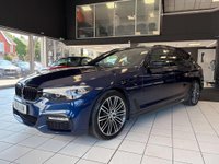 USED 2018 18 BMW 5 SERIES 2.0 520d M Sport Touring 5dr Diesel Auto Euro 6 (s/s) (190 ps) FULL S/H + OVER Â£8K EXTRAS