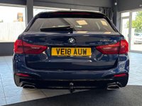 USED 2018 18 BMW 5 SERIES 2.0 520d M Sport Touring 5dr Diesel Auto Euro 6 (s/s) (190 ps) FULL S/H + OVER Â£8K EXTRAS