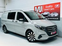 USED 2025 75 MERCEDES-BENZ VITO 2.0 119 CDI SELECT Crew Van G-Tronic RWD L2 Euro 6 (s/s) 5dr ONLY 8500 MILES