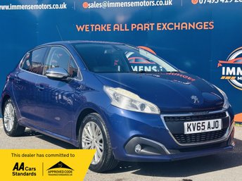 2015 PEUGEOT 208 1.2 PureTech Allure Hatchback 5dr Petrol Manual Euro 6 (82 ps) &pound;4995.00