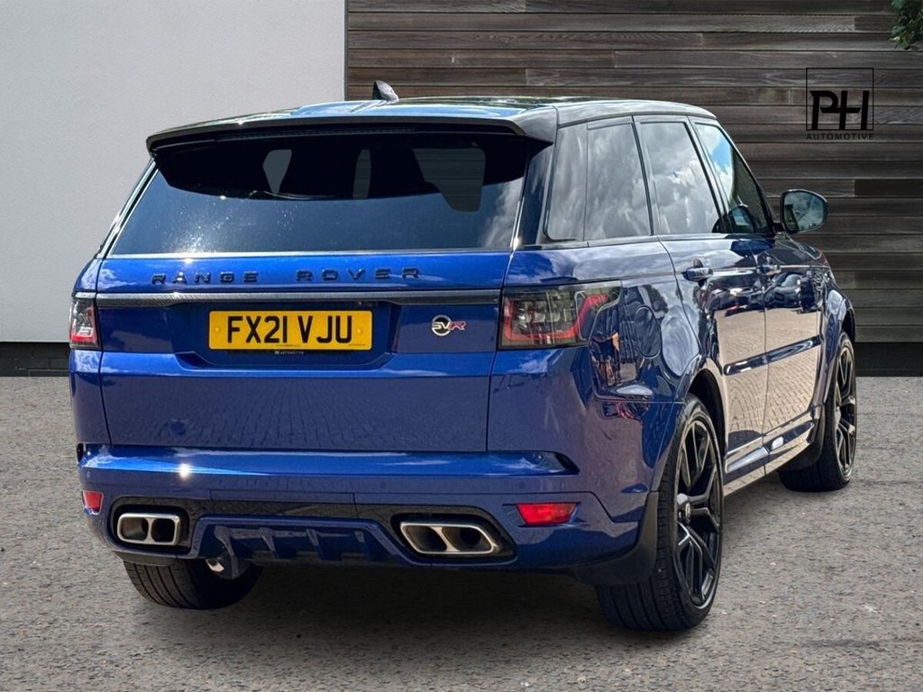 USED 2021 21 LAND ROVER RANGE ROVER SPORT 5.0 P575 V8 GPF SVR SUV 5dr Petrol Auto 4WD Euro 6 (s/s) (575 ps) FULL CARBON PACK|HEAD UP DISPLAY