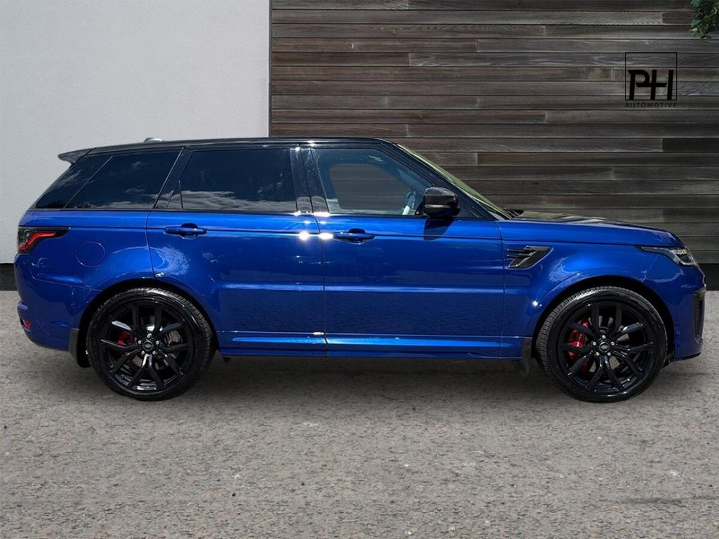 USED 2021 21 LAND ROVER RANGE ROVER SPORT 5.0 P575 V8 GPF SVR SUV 5dr Petrol Auto 4WD Euro 6 (s/s) (575 ps) FULL CARBON PACK|HEAD UP DISPLAY