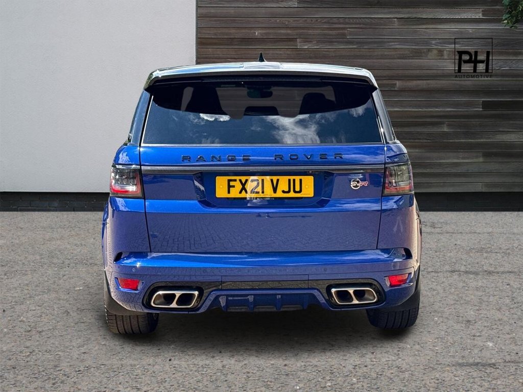 USED 2021 21 LAND ROVER RANGE ROVER SPORT 5.0 P575 V8 GPF SVR SUV 5dr Petrol Auto 4WD Euro 6 (s/s) (575 ps) FULL CARBON PACK|HEAD UP DISPLAY