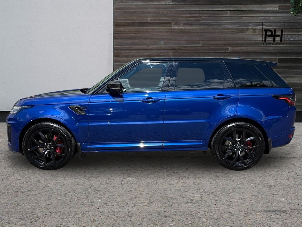 USED 2021 21 LAND ROVER RANGE ROVER SPORT 5.0 P575 V8 GPF SVR SUV 5dr Petrol Auto 4WD Euro 6 (s/s) (575 ps) FULL CARBON PACK|HEAD UP DISPLAY