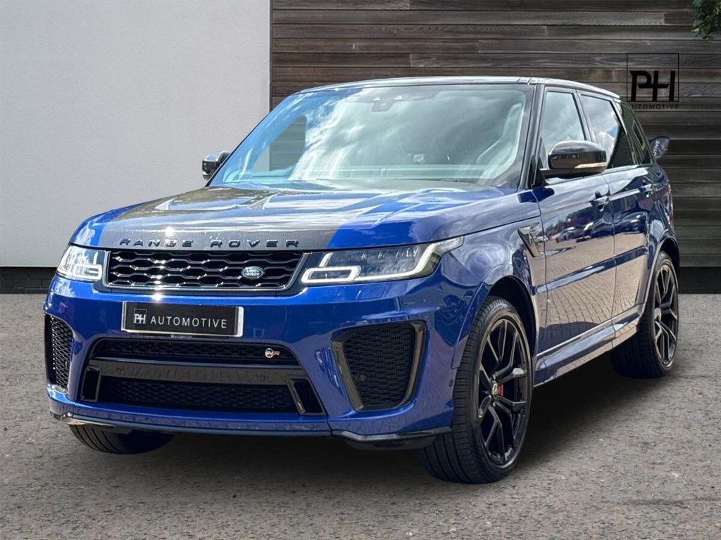 USED 2021 21 LAND ROVER RANGE ROVER SPORT 5.0 P575 V8 GPF SVR SUV 5dr Petrol Auto 4WD Euro 6 (s/s) (575 ps) FULL CARBON PACK|HEAD UP DISPLAY