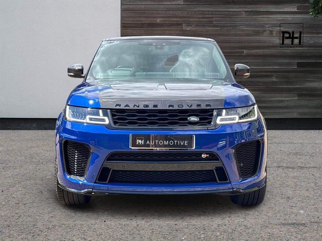 USED 2021 21 LAND ROVER RANGE ROVER SPORT 5.0 P575 V8 GPF SVR SUV 5dr Petrol Auto 4WD Euro 6 (s/s) (575 ps) FULL CARBON PACK|HEAD UP DISPLAY