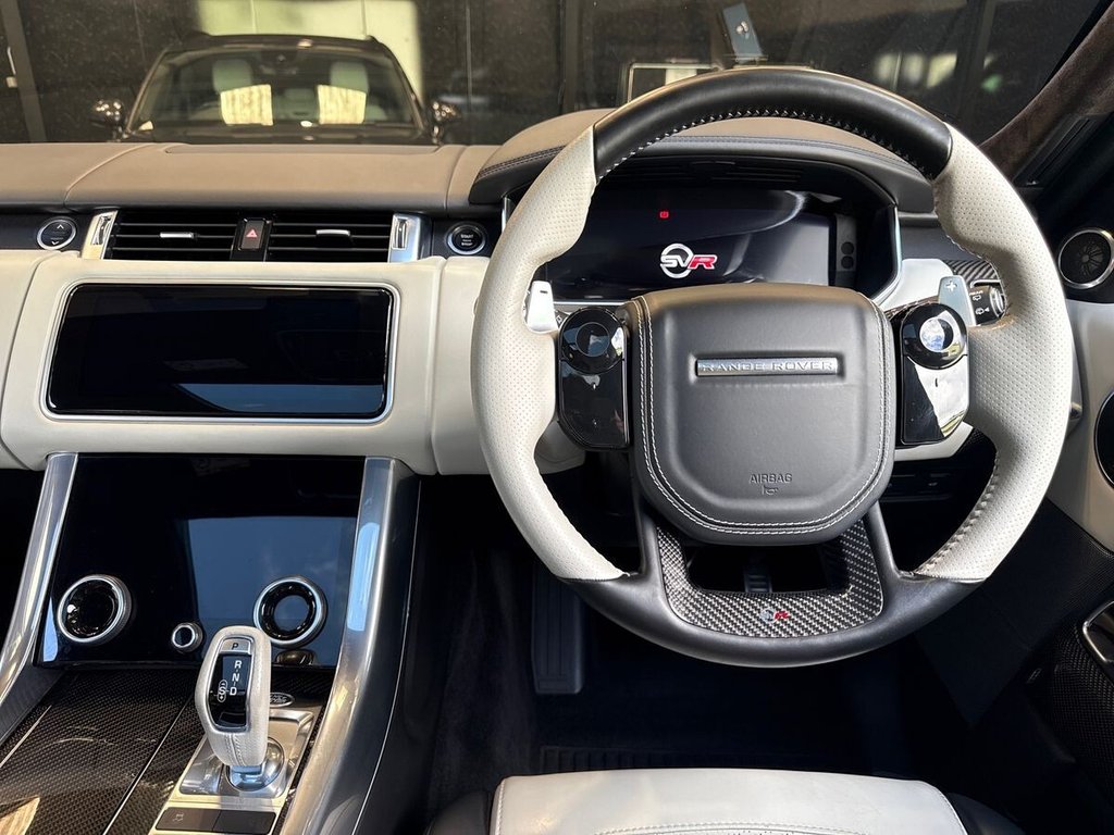 USED 2021 21 LAND ROVER RANGE ROVER SPORT 5.0 P575 V8 GPF SVR SUV 5dr Petrol Auto 4WD Euro 6 (s/s) (575 ps) FULL CARBON PACK|HEAD UP DISPLAY