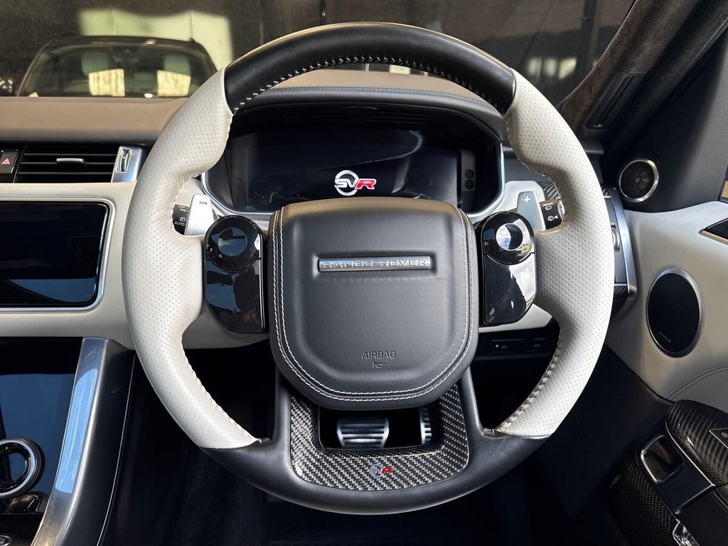 USED 2021 21 LAND ROVER RANGE ROVER SPORT 5.0 P575 V8 GPF SVR SUV 5dr Petrol Auto 4WD Euro 6 (s/s) (575 ps) FULL CARBON PACK|HEAD UP DISPLAY