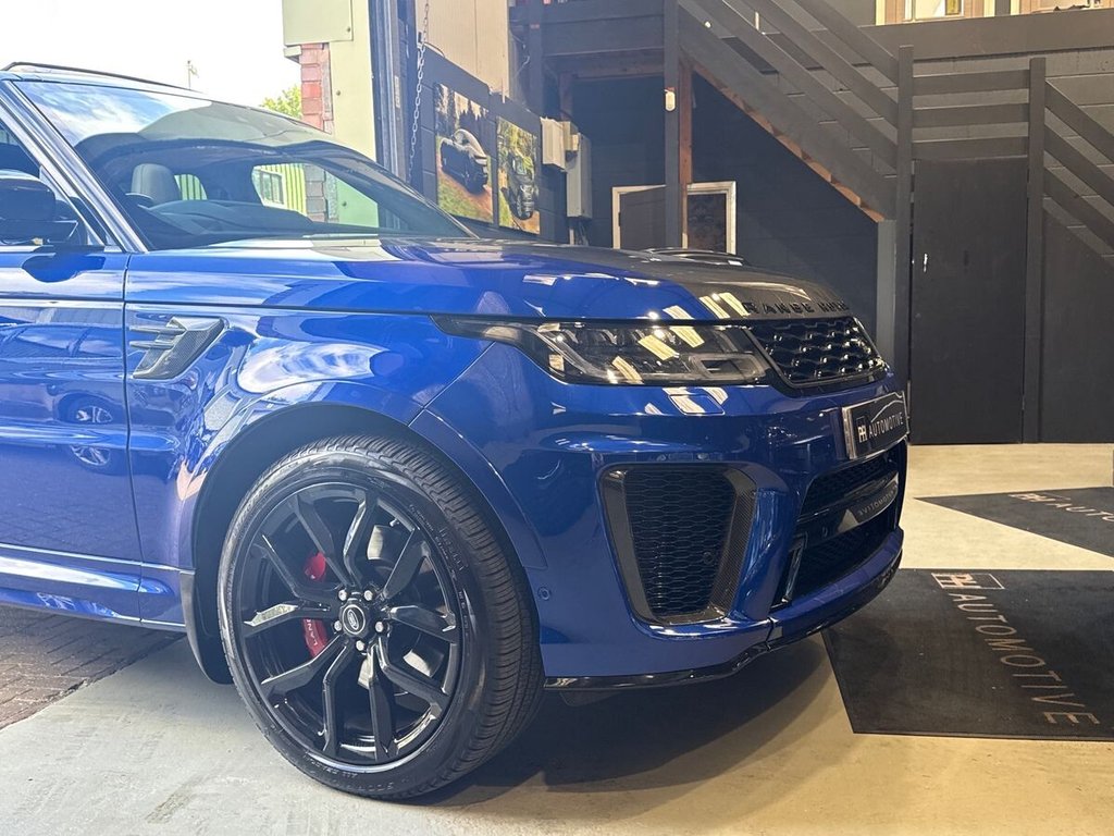 USED 2021 21 LAND ROVER RANGE ROVER SPORT 5.0 P575 V8 GPF SVR SUV 5dr Petrol Auto 4WD Euro 6 (s/s) (575 ps) FULL CARBON PACK|HEAD UP DISPLAY