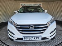 USED 2017 67 HYUNDAI TUCSON 1.7 CRDi Blue Drive SE Nav SUV 5dr Diesel Manual Euro 6 (s/s) (116 ps) 