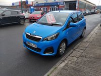 USED 2015 65 PEUGEOT 108 1.0 VTi Active Hatchback 5dr Petrol Manual Euro 6 (68 ps) &pound;20 ROAD TAX ONLY 23,451 MILES