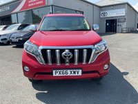 USED 2016 B TOYOTA LAND CRUISER 2.8D Invincible SUV 5dr Diesel Auto 4WD Euro 6 (7 Seats) (177 ps) 