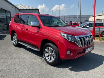 2016 TOYOTA LAND CRUISER 2.8D Invincible SUV 5dr Diesel Auto 4WD Euro 6 (7 Seats) (177 ps) SOLD