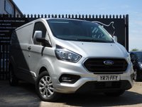 USED 2021 71 FORD TRANSIT CUSTOM 2.0 320 EcoBlue Limited Panel Van 5dr Diesel Auto L2 H1 Euro 6 (s/s) (130 ps) LIMITED AUTO L2 H1 EURO 6