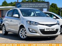 USED 2013 13 HYUNDAI I20 1.2 Active Hatchback 5dr Petrol Manual Euro 5 (85 bhp) LOW MILES + LOW TAX + LOW INSURANCE + FSH + BLUETOOTH