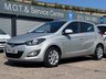USED 2013 13 HYUNDAI I20 1.2 Active Hatchback 5dr Petrol Manual Euro 5 (85 bhp) LOW MILES + LOW TAX + LOW INSURANCE + FSH + BLUETOOTH