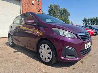 2015 PEUGEOT 108 1.0 VTi Active Hatchback 5dr Petrol Manual Euro 5 Euro 5 (68 ps) &pound;3651.00
