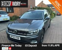 USED 2016 66 VOLKSWAGEN TIGUAN 2.0 TDI BlueMotion Tech SE SUV 5dr Diesel DSG Euro 6 (s/s) (150 ps) 1 OWNER FROM NEW, FULL VOLKSWAGEN SERVICE HISTORY INC TIMING BELT CHANGE AT 46K