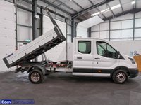 USED 2021 21 FORD TRANSIT 2.0 350 EcoBlue Leader Chassis Double Cab 4dr Diesel Manual RWD L3 Euro 6 (s/s) (130 ps) 