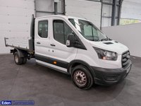 USED 2021 21 FORD TRANSIT 2.0 350 EcoBlue Leader Chassis Double Cab 4dr Diesel Manual RWD L3 Euro 6 (s/s) (130 ps) 