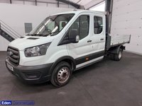 USED 2021 21 FORD TRANSIT 2.0 350 EcoBlue Leader Chassis Double Cab 4dr Diesel Manual RWD L3 Euro 6 (s/s) (130 ps) 