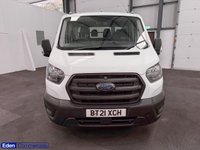 USED 2021 21 FORD TRANSIT 2.0 350 EcoBlue Leader Chassis Double Cab 4dr Diesel Manual RWD L3 Euro 6 (s/s) (130 ps) 