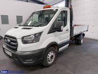 USED 2023 72 FORD TRANSIT 2.0 350 EcoBlue HD Leader Chassis Cab RWD L2 Euro 6 Single Cab Tipper  * TWIN WHEEL * RAC APPROVED DEALER 200 VANS