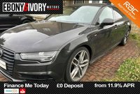 USED 2017 67 AUDI A7 3.0 TDI V6 Black Edition Sportback 5dr Diesel S Tronic quattro Euro 6 (s/s) (272 ps) 2 OWNERS FROM NEW FANTASTIC SERVICE HISTORY 2 KEYS BOOK PACK SERVICED IF REQUIRED AND A MINIMUM OF 9 MONTHS MOT WITHIN THE SALE