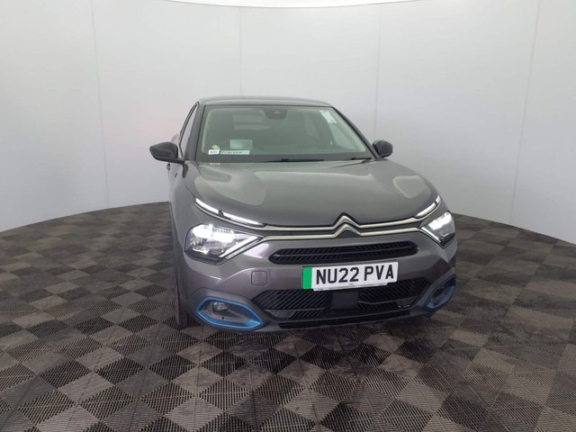 2022 22 CITROEN e-C4 50kWh Shine Plus Hatchback 5dr Electric Auto (7.4kW Charger) (136 ps)+2 KEYS+1 FORMER KEEPER+HISTORY+PARK SENSORS WITH CAM+PARK ASSIST+AIRCON+BLUETOOTH+MEDIA+APPS+DAB+AUTOLIGHTS+DIGITAL DASH+ALLOYS+HEATED FRONT SEATS+ 2 KEYS+1 FORMER KEEPER+HISTORY+PARK SENSORS WITH CAM+PARK ASSIST+AIRCON+BLUETOOTH+MEDIA+APPS+DAB+AUTOLIGHTS+DIGITAL DASH+ALLOYS+HEATED FRONT SEATS+HPI CLEAR