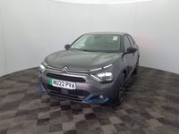 USED 2022 22 CITROEN e-C4 50kWh Shine Plus Hatchback 5dr Electric Auto (7.4kW Charger) (136 ps)+2 KEYS+1 FORMER KEEPER+HISTORY+PARK SENSORS WITH CAM+PARK ASSIST+AIRCON+BLUETOOTH+MEDIA+APPS+DAB+AUTOLIGHTS+DIGITAL DASH+ALLOYS+HEATED FRONT SEATS+ 2 KEYS+1 FORMER KEEPER+HISTORY+PARK SENSORS WITH CAM+PARK ASSIST+AIRCON+BLUETOOTH+MEDIA+APPS+DAB+AUTOLIGHTS+DIGITAL DASH+ALLOYS+HEATED FRONT SEATS+HPI CLEAR