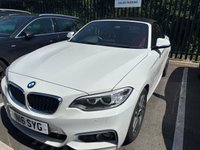 USED 2016 16 BMW 2 SERIES 2.0 218d M Sport Convertible 2dr Diesel Manual Euro 6 (s/s) (150 ps) 