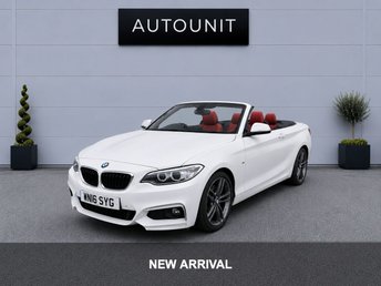 2016 BMW 2 SERIES 2.0 218d M Sport Convertible 2dr Diesel Manual Euro 6 (s/s) (150 ps) &pound;12490.00