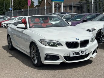 2016 BMW 2 SERIES 2.0 218d M Sport Convertible 2dr Diesel Manual Euro 6 (s/s) (150 ps) £12490.00