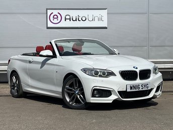 2016 BMW 2 SERIES 2.0 218d M Sport Convertible 2dr Diesel Manual Euro 6 (s/s) (150 ps) &pound;12490.00