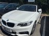 USED 2016 16 BMW 2 SERIES 2.0 218d M Sport Convertible 2dr Diesel Manual Euro 6 (s/s) (150 ps) 
