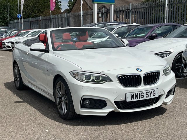 View our BMW 2 Series 2.0 218d M Sport Convertible 2dr Diesel Manual Euro 6 (s/s) (150 ps)