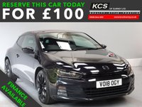 USED 2018 18 VOLKSWAGEN SCIROCCO 2.0 TSI GT Hatchback 3dr Petrol DSG Euro 6 (s/s) (180 ps) SAT NAV-BLUETOOTH-DAB