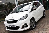 USED 2015 15 PEUGEOT 108 1.2 VTi PURETECH ALLURE TOP! 5 DOOR 81 BHP Camera / Roof / &pound;20 Road Tax