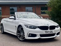 USED 2017 17 BMW 4 SERIES 2.0 420d M Sport Convertible 2dr Diesel Auto Euro 6 (s/s) (190 ps) FSH | MONSTER SPECIFICATION | &pound;6700 OF OPTIONS FITTED