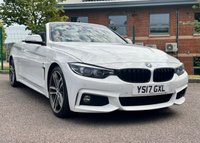 USED 2017 17 BMW 4 SERIES 2.0 420d M Sport Convertible 2dr Diesel Auto Euro 6 (s/s) (190 ps) FSH | MONSTER SPECIFICATION | &pound;6700 OF OPTIONS FITTED