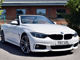 2017 BMW 4 SERIES 2.0 420d M Sport Convertible 2dr Diesel Auto Euro 6 (s/s) (190 ps) &pound;13550.00