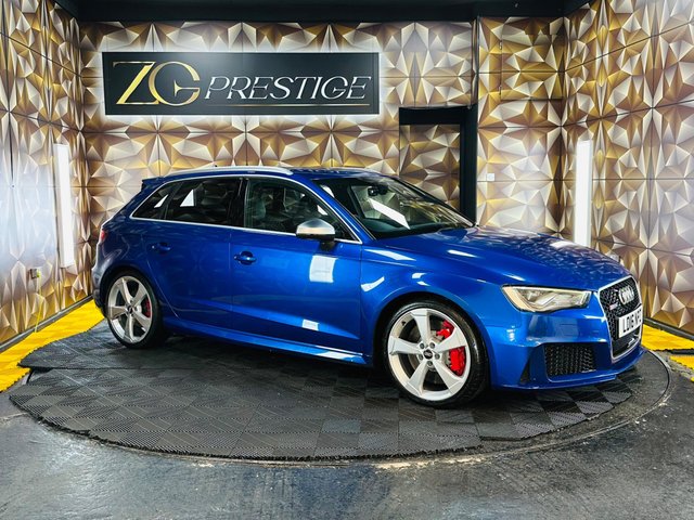 View our Audi Rs3 2.5 TFSI Sportback S Tronic quattro Euro 6 (s/s) 5dr (Nav)