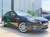 USED 2015 15 MAZDA MAZDA3 2.0 SKYACTIV-G Sport Nav Fastback Euro 5 (s/s) 4dr NEW MOT SERVICE