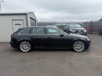 USED 2019 19 AUDI A4 AVANT 2.0 TDI 40 S line Estate 5dr Diesel S Tronic quattro Euro 6 (s/s) (190 ps) 